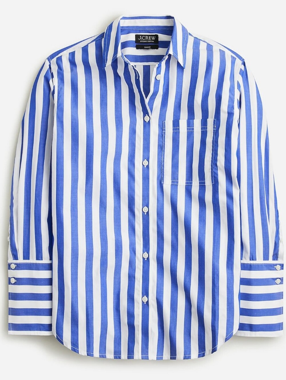 J. Crew Garçon classic shirt in stripe cotton poplin